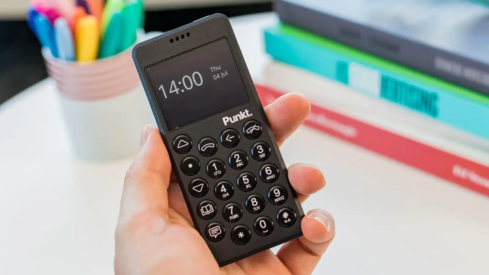 Punkt MC03 privacy-focused dumb phone with sleek Swiss design by Jasper Morrison